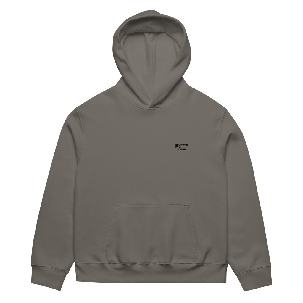 Reviewed by a Human — Oversized Heavyweight Hoodie