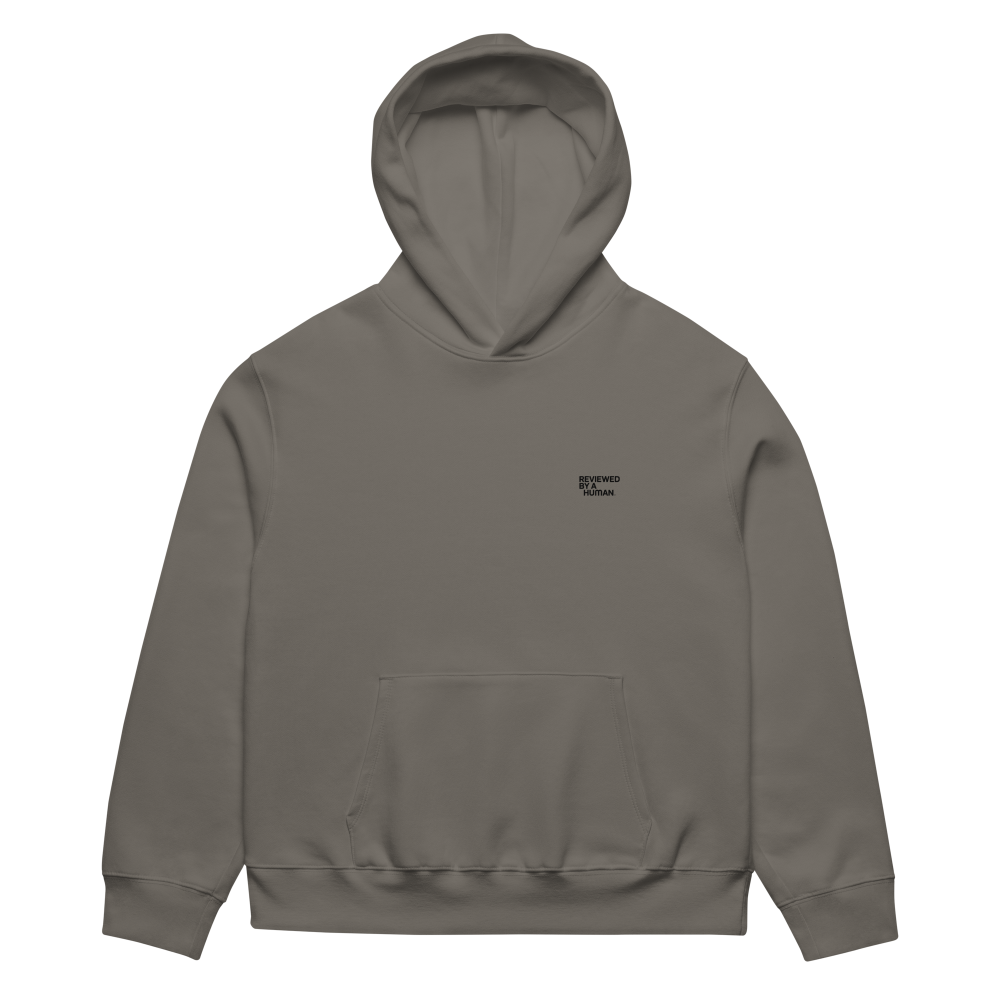 Reviewed by a Human — Oversized Heavyweight Hoodie