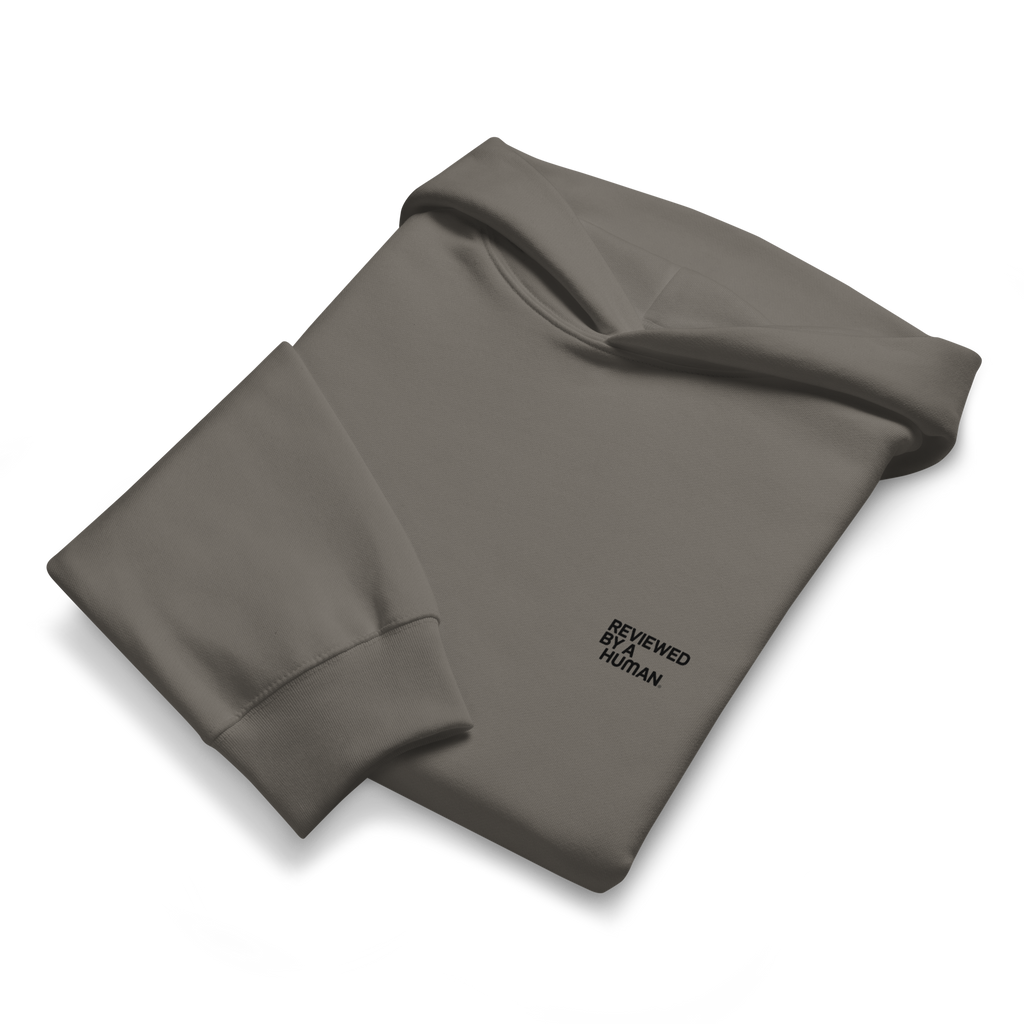 Reviewed by a Human — Oversized Heavyweight Hoodie
